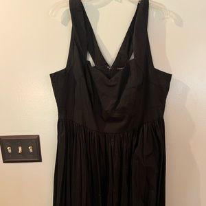 Torrid, size 20, vintage inspired sweetheart neckline dress. Cocktail length